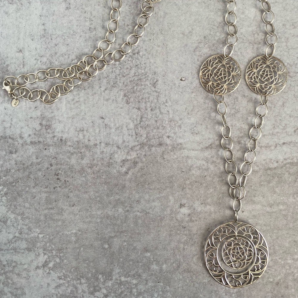 TOUS Sterling Silver Necklace - “Dreams” Model - Authentic